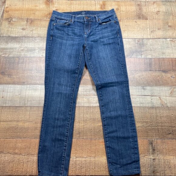 LOFT Women's Skinny Jeans - Dark Blue - Picture 2 of 4